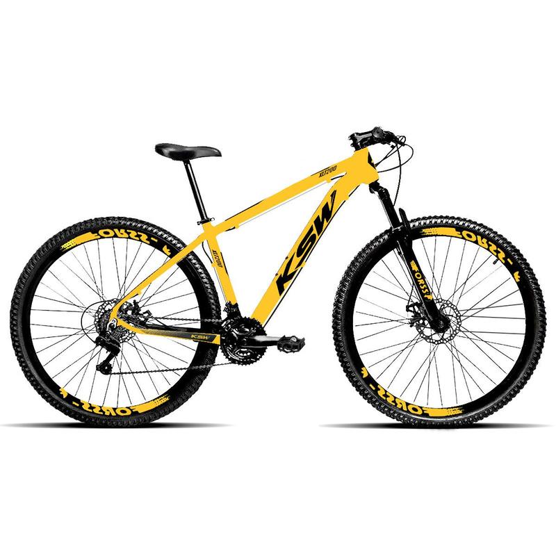 Merry　WEEKEND BIKES Bicicleta de Marcha Aro 29 Ksw Xlt 21 Vel. Laranja Mcz5